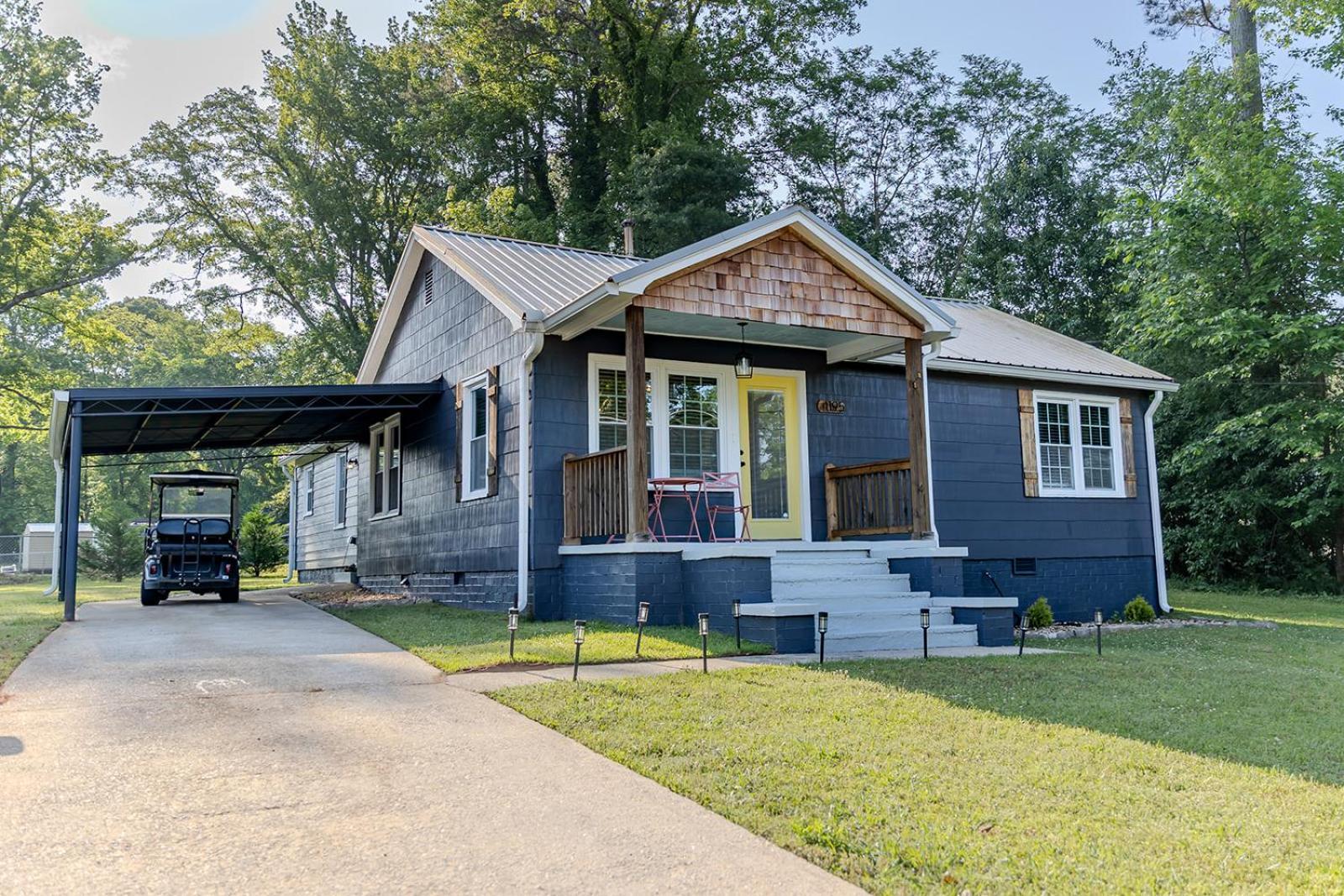 Blue Bungalow W/ Free Golf Cart 1/2 Mi From Square Covington Buitenkant foto