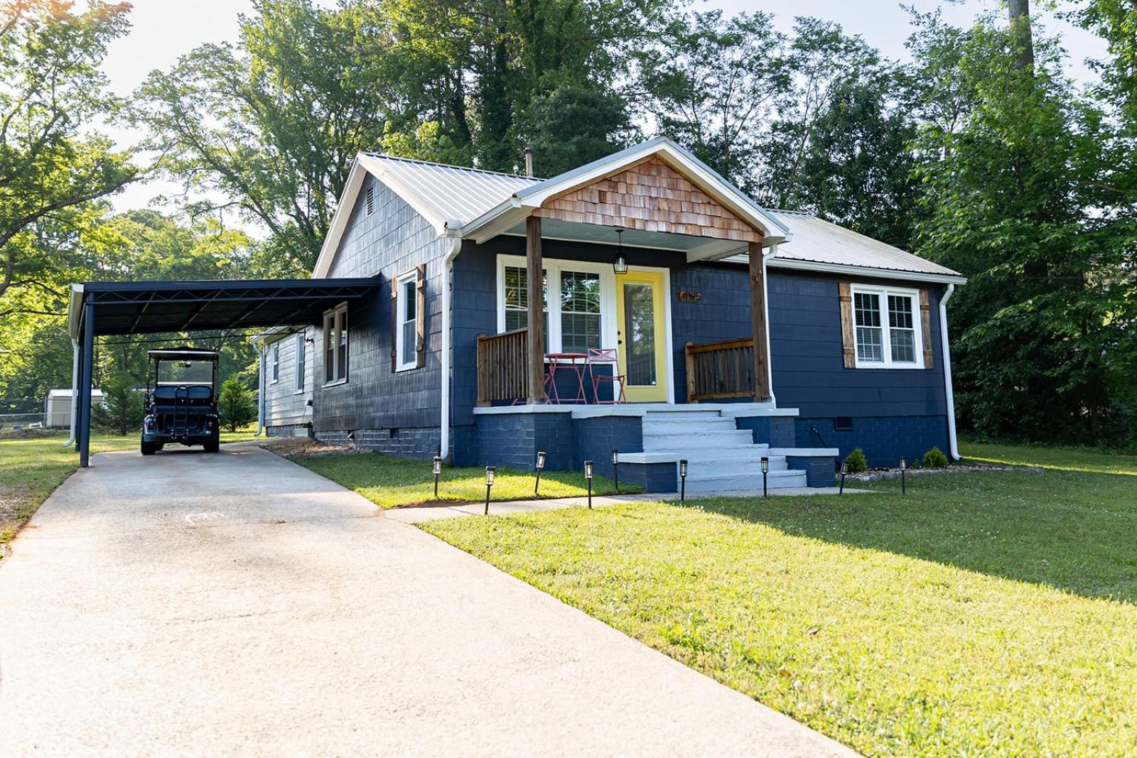 Blue Bungalow W/ Free Golf Cart 1/2 Mi From Square Covington Buitenkant foto